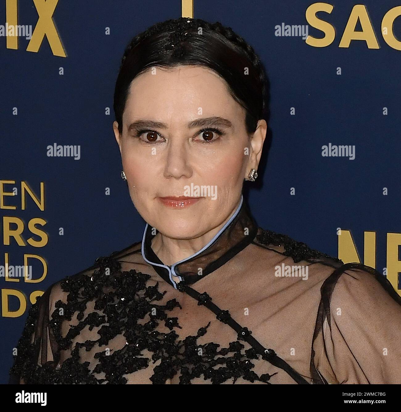 Alex Borstein attends the 30th Annual Screen Actors Guild Awards at Shrine Auditorium and Expo Hall on February 24, 2024 in Los Angeles, California. Photo C Flanigan/imageSPACE Stock Photo