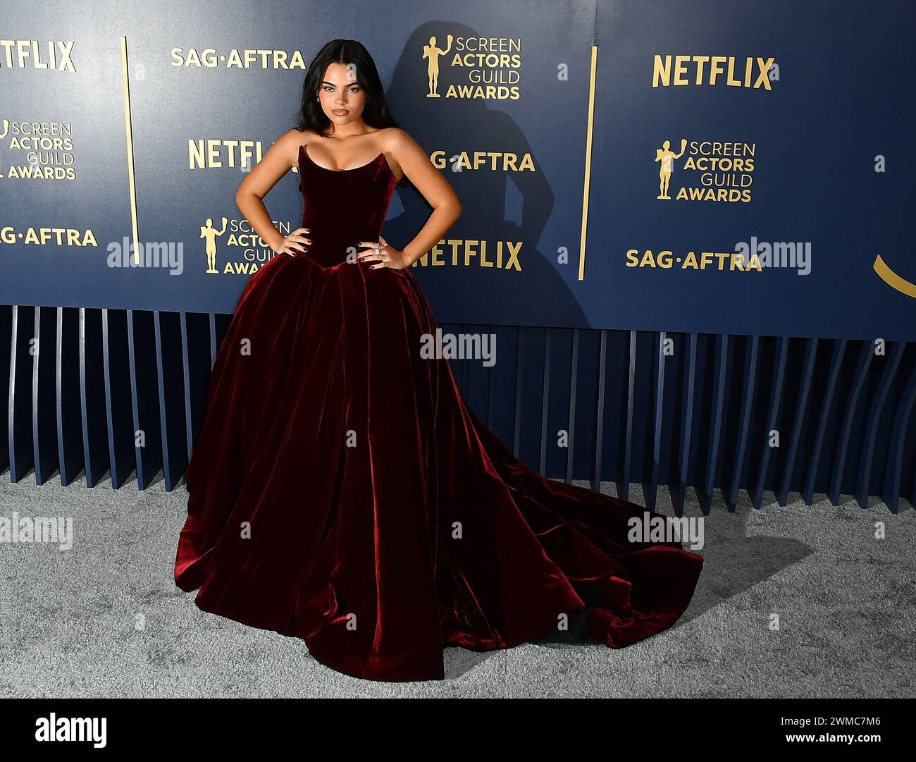 Ariana Greenblatt attends the 30th Annual Screen Actors Guild Awards at ...