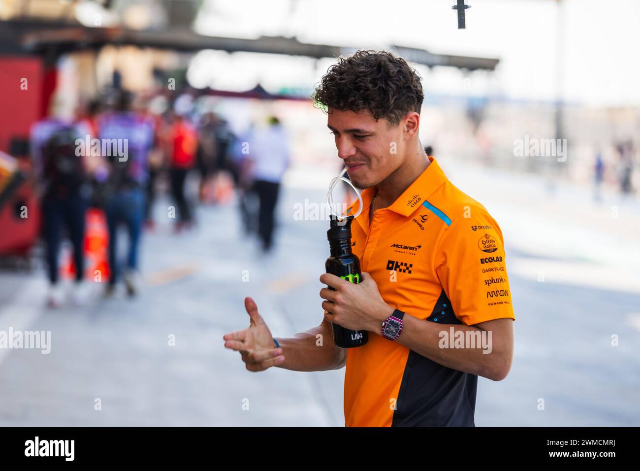 MANAMA, BAHRAIN, Bahrain International Circuit, 21. Feb 2024Lando