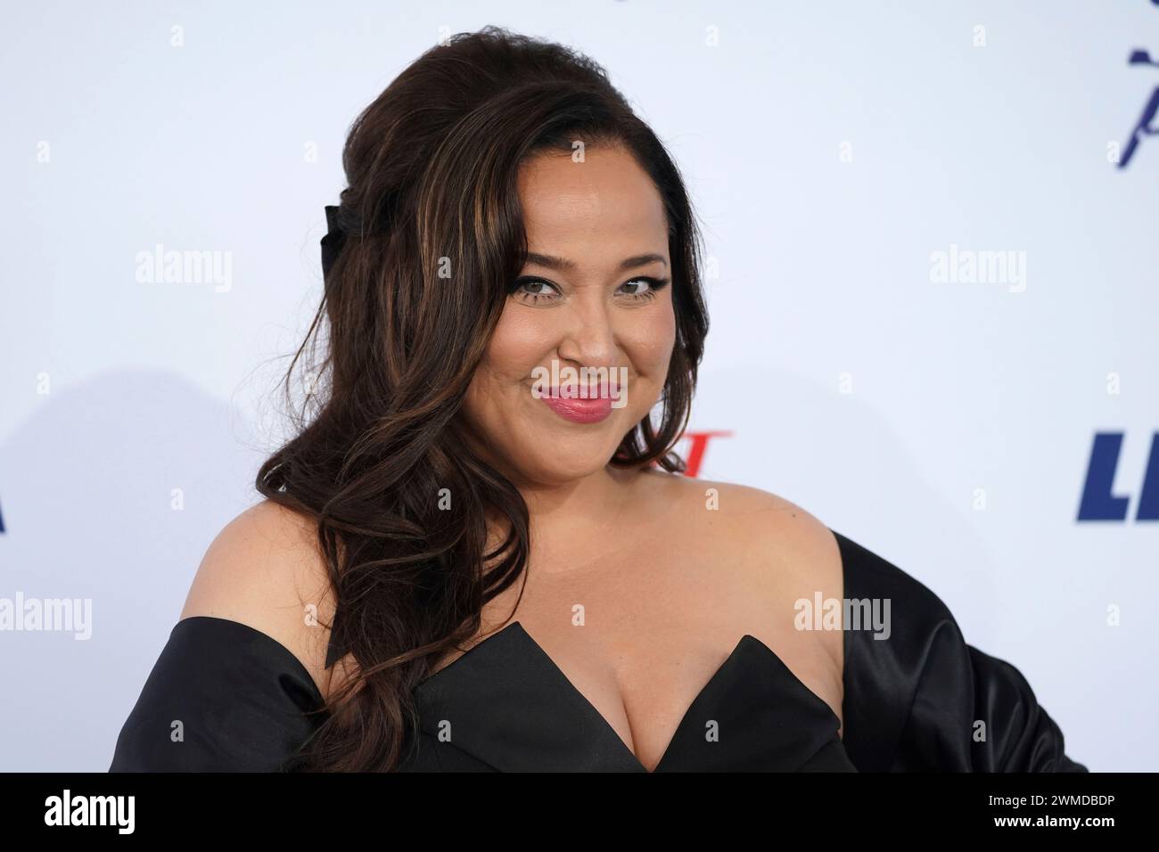 Maria Rasul Maria Russell arrives at the Film Independent Spirit Awards on Sunday ...