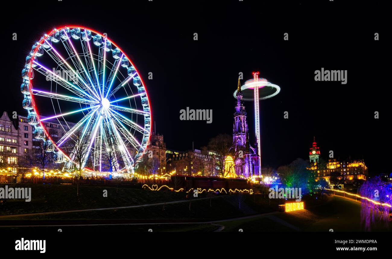 Edinburgh scotts monument hi-res stock photography and images - Alamy