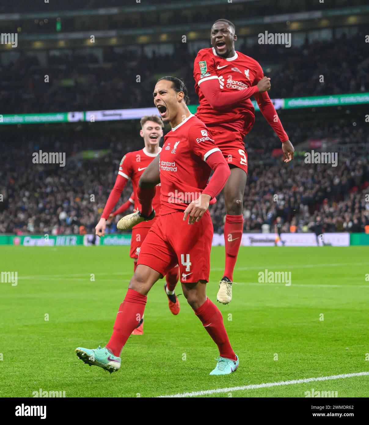 London, UK. 25th Feb, 2024 - Chelsea v Liverpool - Carabao Cup Final ...