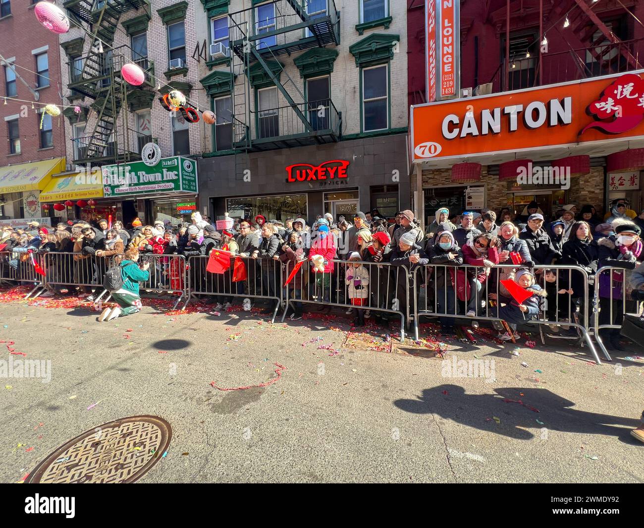New York City, United States. 25th February, 2024. Thousands