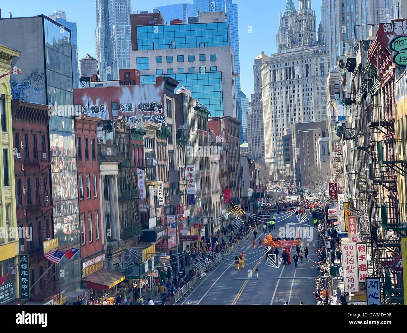 New York City, United States. 25th February, 2024. Thousands