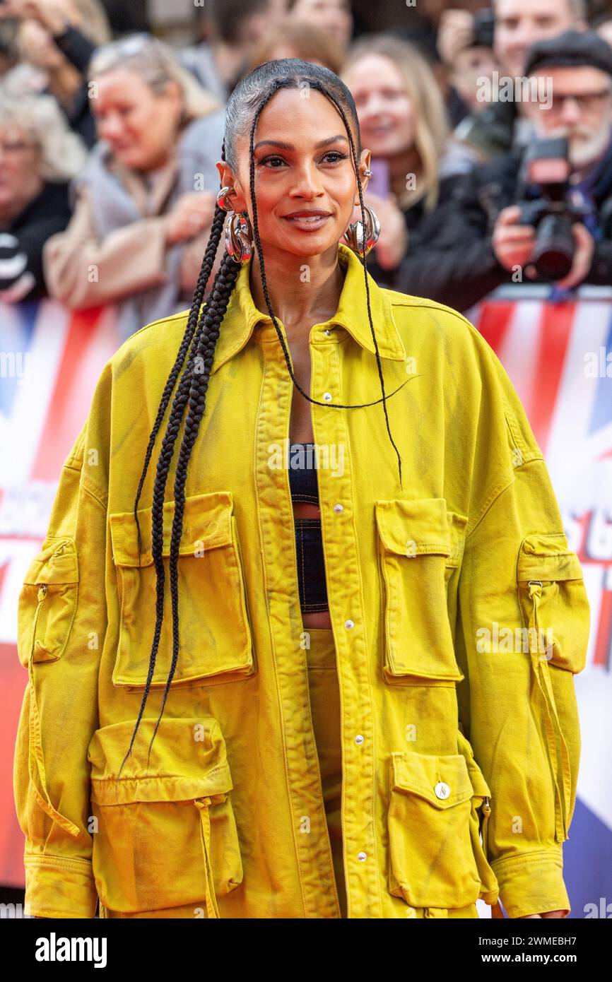 Judges attend the Britain's Got Talent 2024 photocall at The London Palladium Featuring Alesha