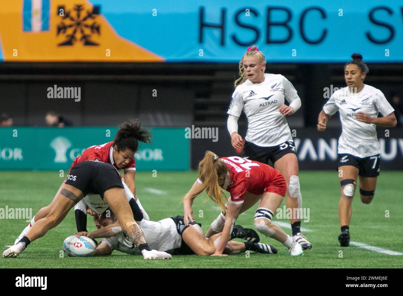 February 25, 2024 Players in action during the Semi Final match of the