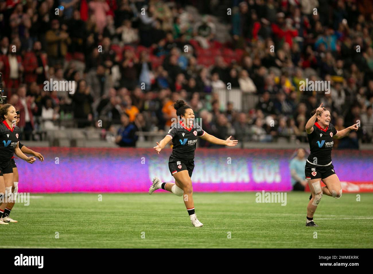 Hsbc world rugby seven series 2024 canada hires stock photography and