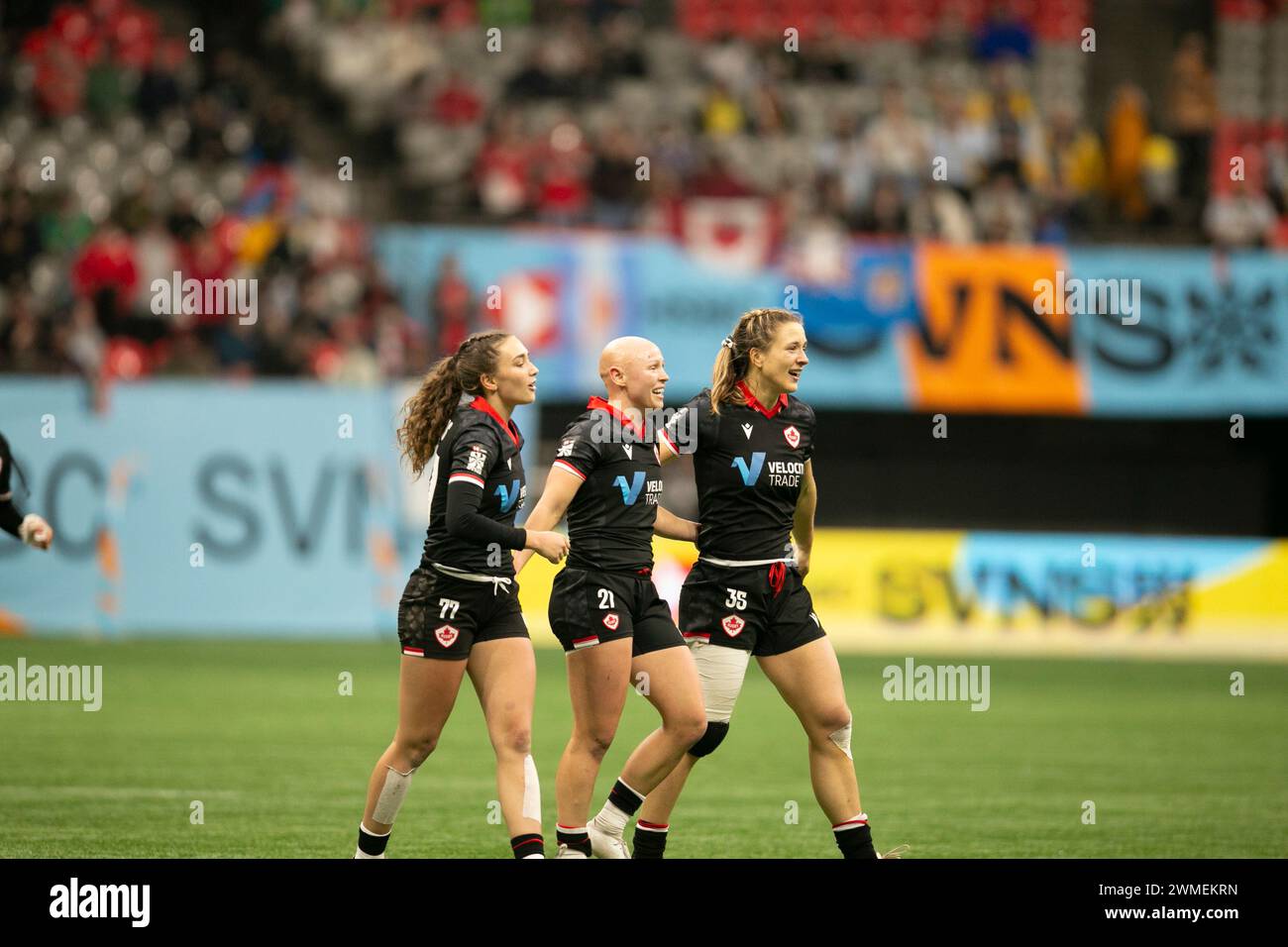 Hsbc world rugby seven series 2024 canada hires stock photography and