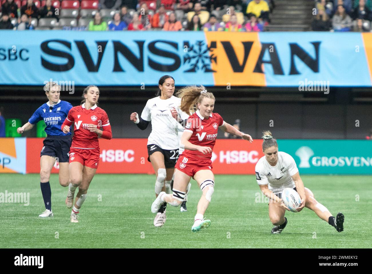 Hsbc world rugby seven series 2024 canada hires stock photography and