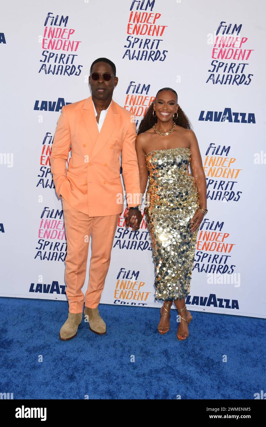 Sterling K. Brown and Ryan Michelle Bathe arrives for the Film