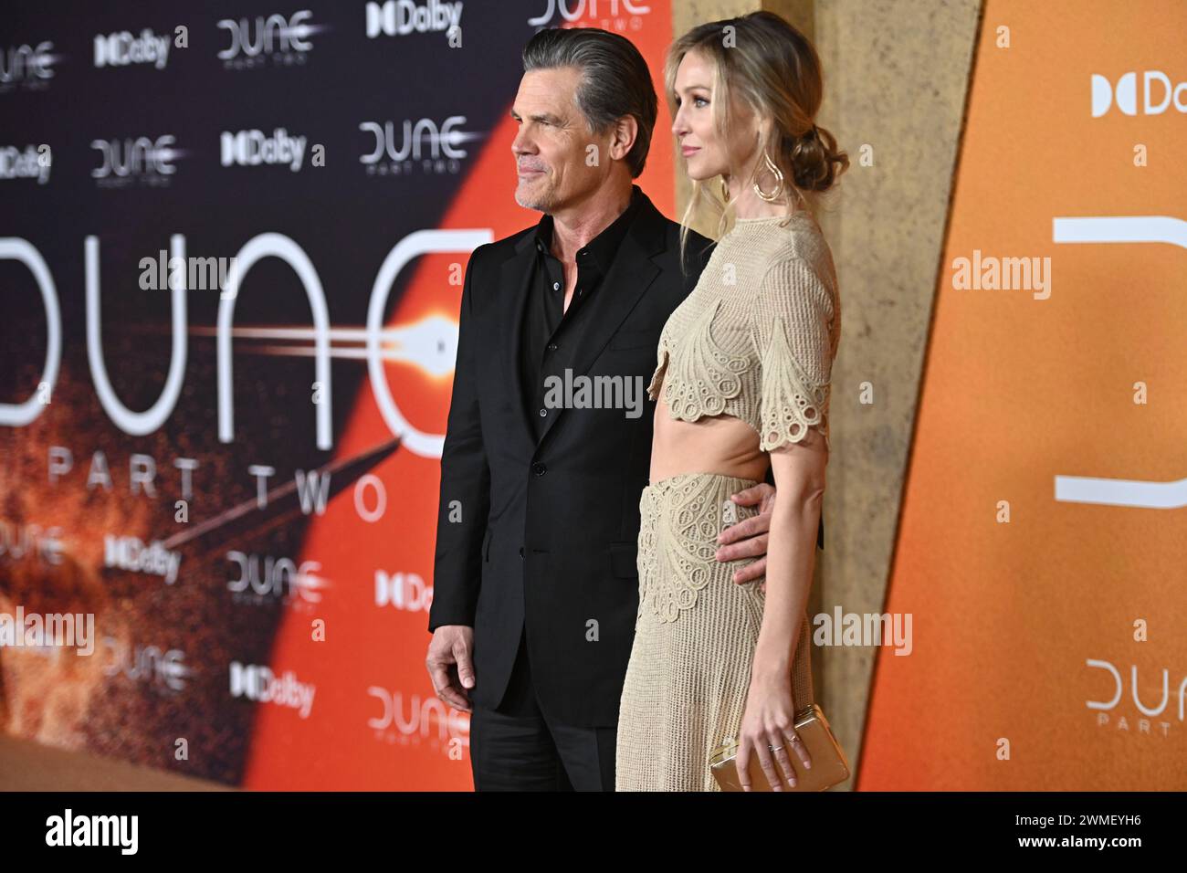 Josh Brolin and Kathryn Boyd Stock Photo Alamy