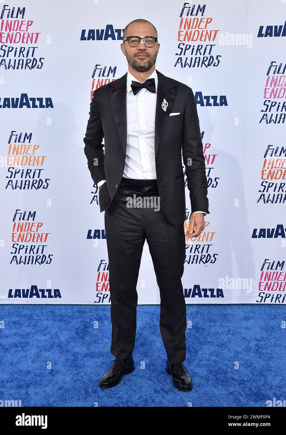 Santa Monica, USA. 25th Feb, 2024. Cord Jefferson arriving to the 2024 Film Independent Spirit Awards at the Santa Monica Beach on February 25, 2024 in Santa Monica, CA. © Lisa OConnor/AFF-USA.com Credit: AFF/Alamy Live News Stock Photo