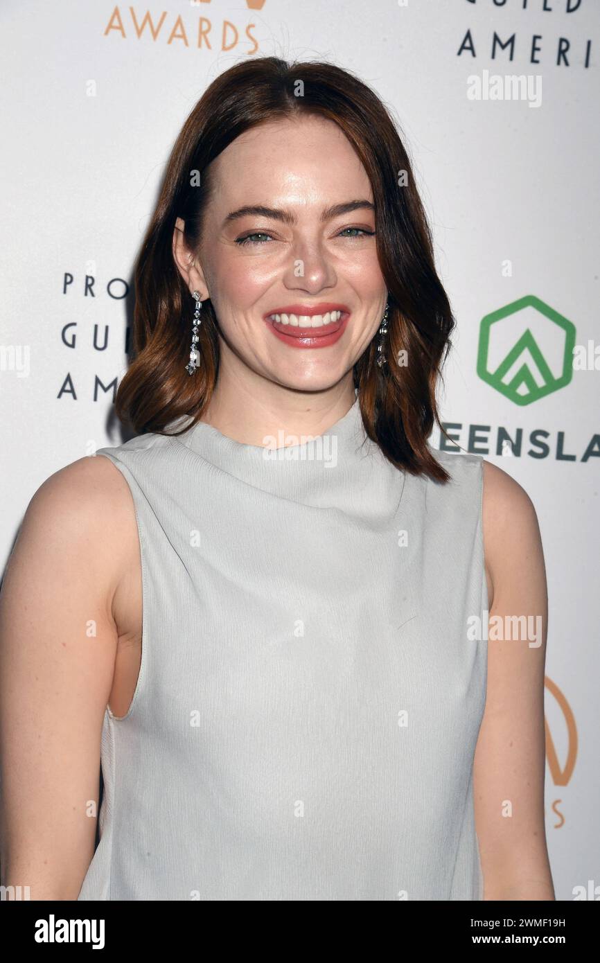 Hollywood, Ca. 25th Feb, 2024. Emma Stone at the 35th Annual Producers