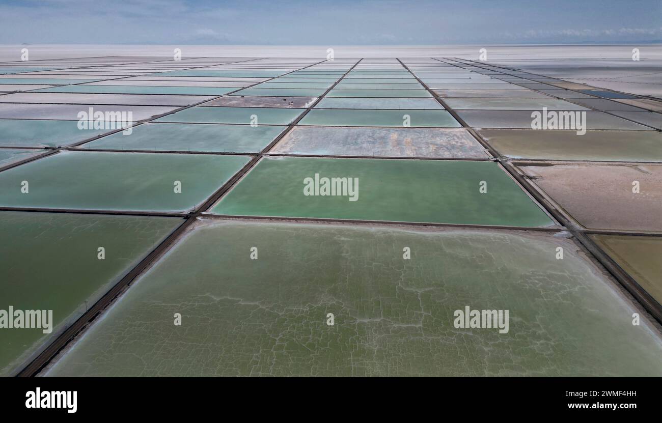 Salt Recovery Unit FILE - Salt recovery pools in different degrees of evaporation are ...