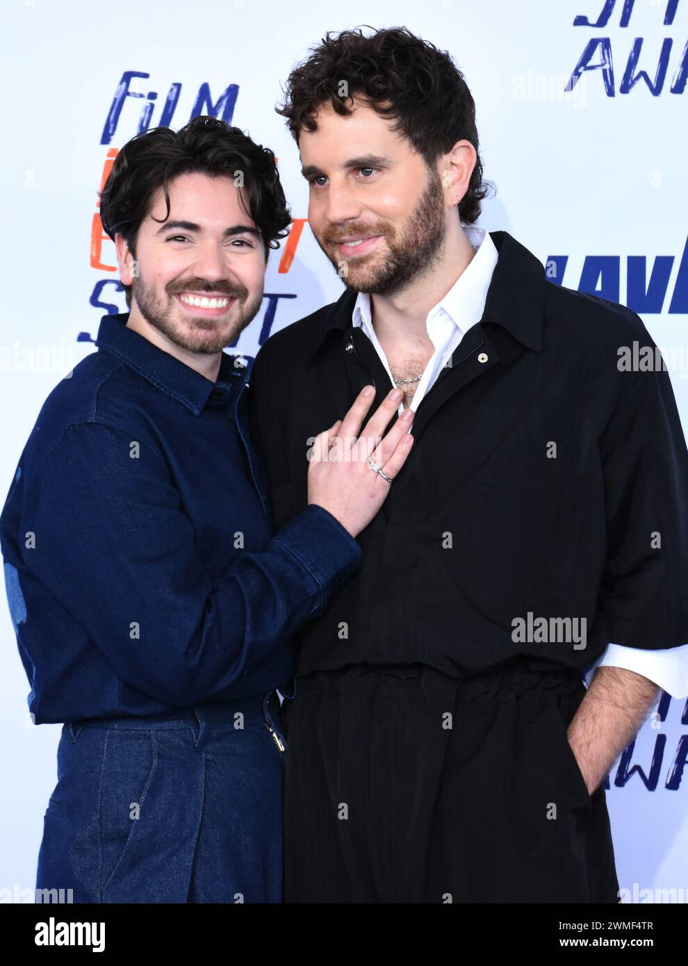 Santa Monica, California, USA 25th February 2024 Actor Noah Galvin and ...
