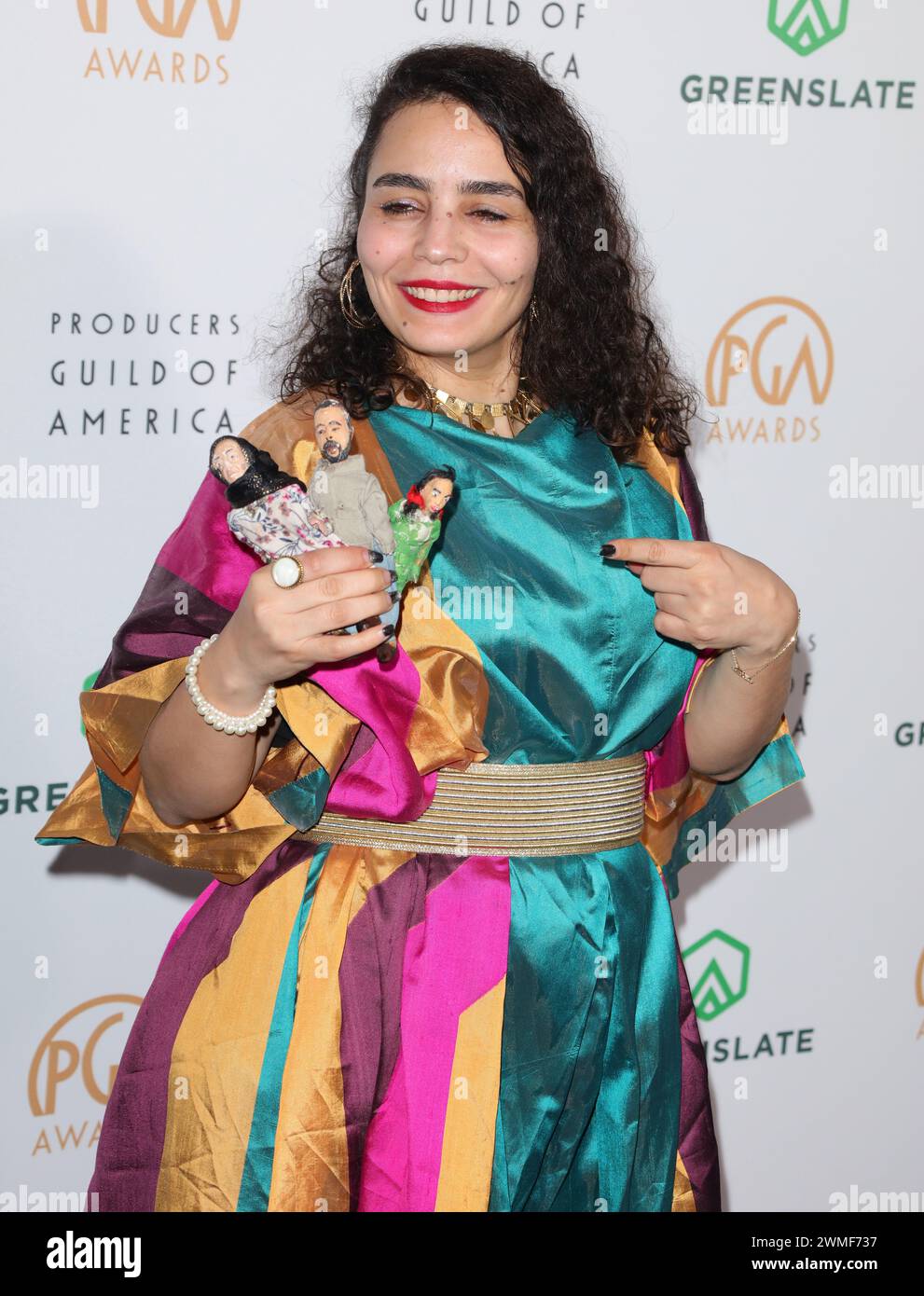 Hollywood, USA. 25th Feb, 2024. Asma Abulyazeid arrives at The 35 ...