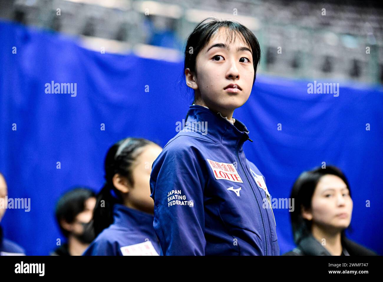 Ikura KUSHIDA (JPN), during Junior Women Practice, at the ISU World