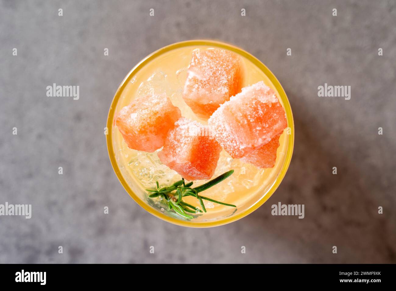 Korean food dish Lemon Watermelon Ade Stock Photo Alamy