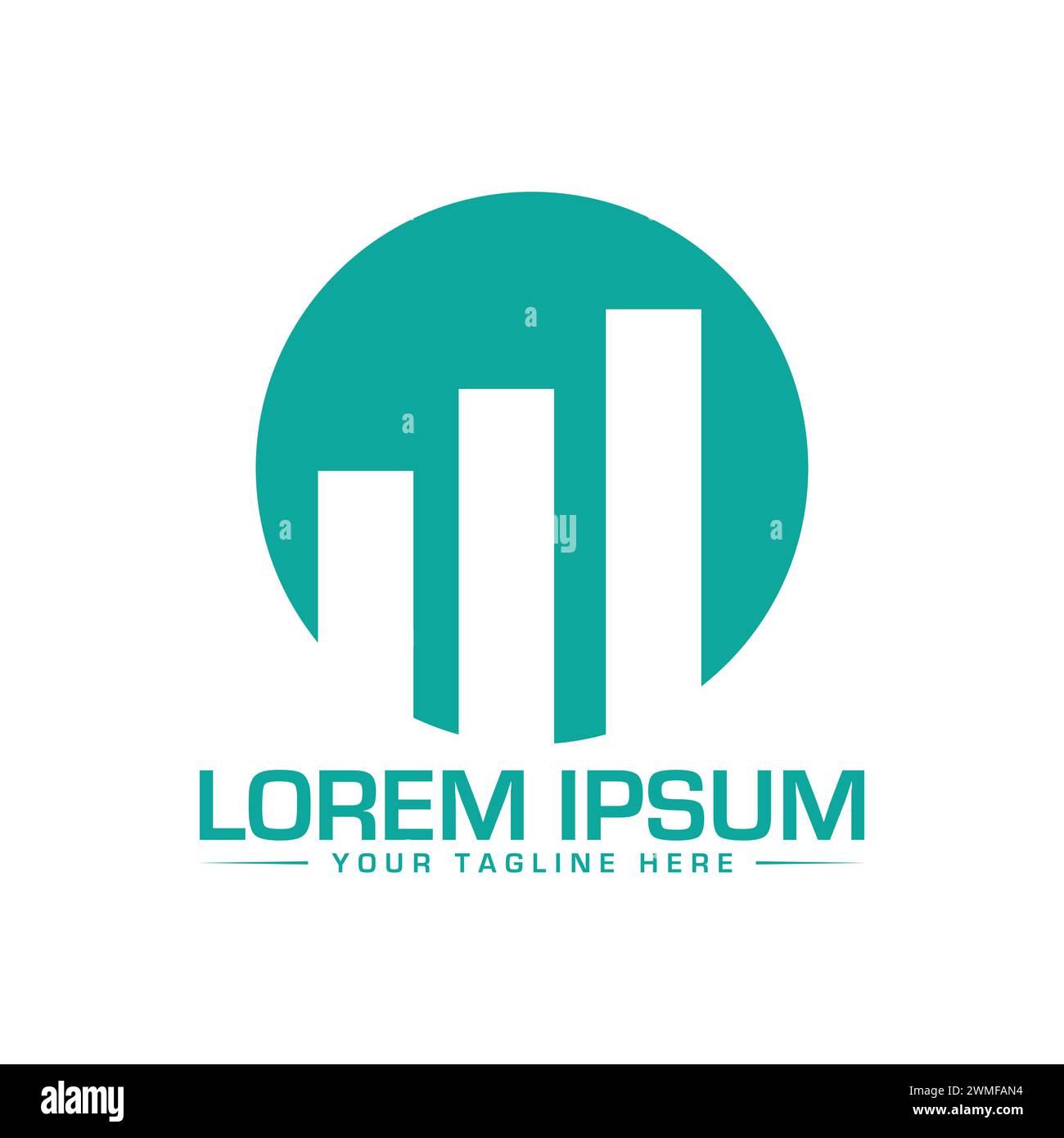 Finance Logo Design. Creative and Modern Finance Logo Design Stock