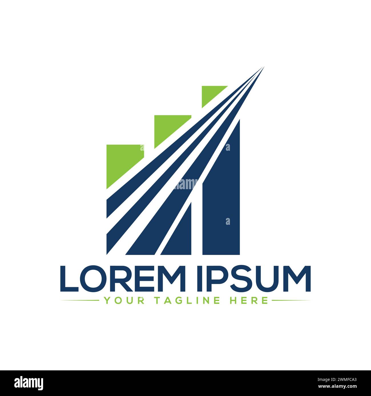 Finance Logo Design. Creative and Modern Finance Logo Design Stock