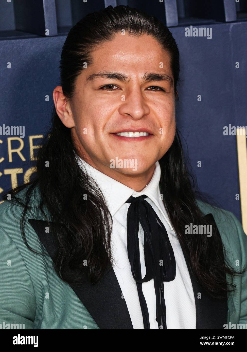 LOS ANGELES, CALIFORNIA, USA - FEBRUARY 24: Cristo Fernandez arrives at the 30th Annual Screen Actors Guild Awards held at the Shrine Auditorium and Expo Hall on February 24, 2024 in Los Angeles, California, United States. (Photo by Xavier Collin/Image Press Agency) Stock Photo
