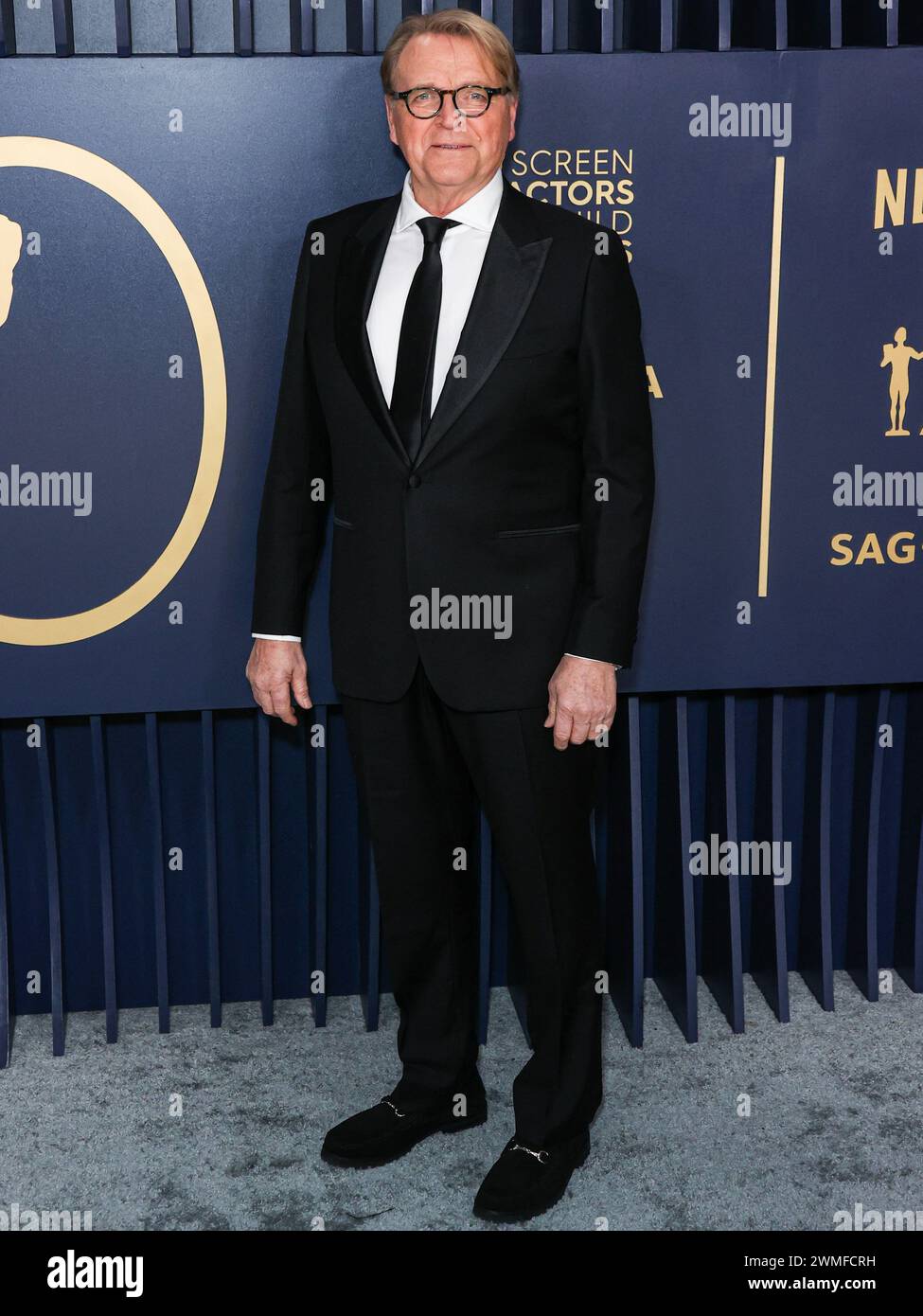 LOS ANGELES, CALIFORNIA, USA - FEBRUARY 24: David Rasche arrives at the 30th Annual Screen Actors Guild Awards held at the Shrine Auditorium and Expo Hall on February 24, 2024 in Los Angeles, California, United States. (Photo by Xavier Collin/Image Press Agency) Stock Photo