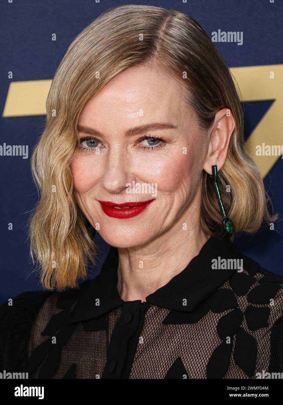 LOS ANGELES, CALIFORNIA, USA - FEBRUARY 24: Naomi Watts arrives at the 30th Annual Screen Actors Guild Awards held at the Shrine Auditorium and Expo Hall on February 24, 2024 in Los Angeles, California, United States. (Photo by Xavier Collin/Image Press Agency) Stock Photo