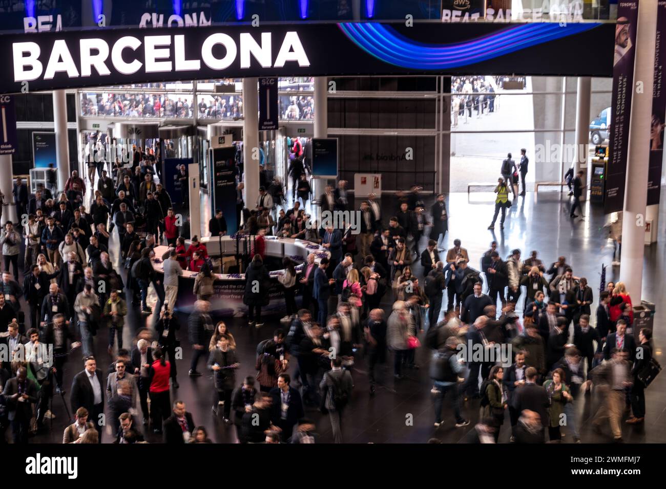 Fira de barcelona gran via hi-res stock photography and images - Alamy