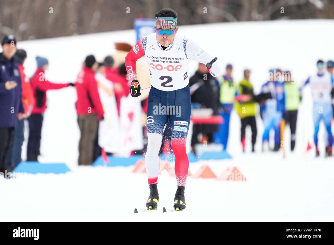 Hakuba Japan. 24th Feb, 2024. Yoshihiro Nitta (JPN), FEBRUARY 24, 2024