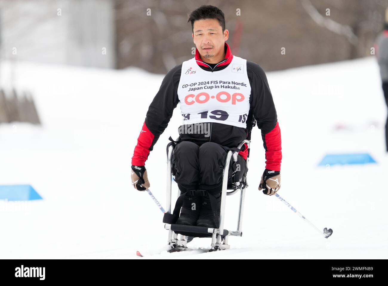 Hakuba Japan. 24th Feb, 2024. Daisuke Iwasaki (JPN), FEBRUARY 24, 2024