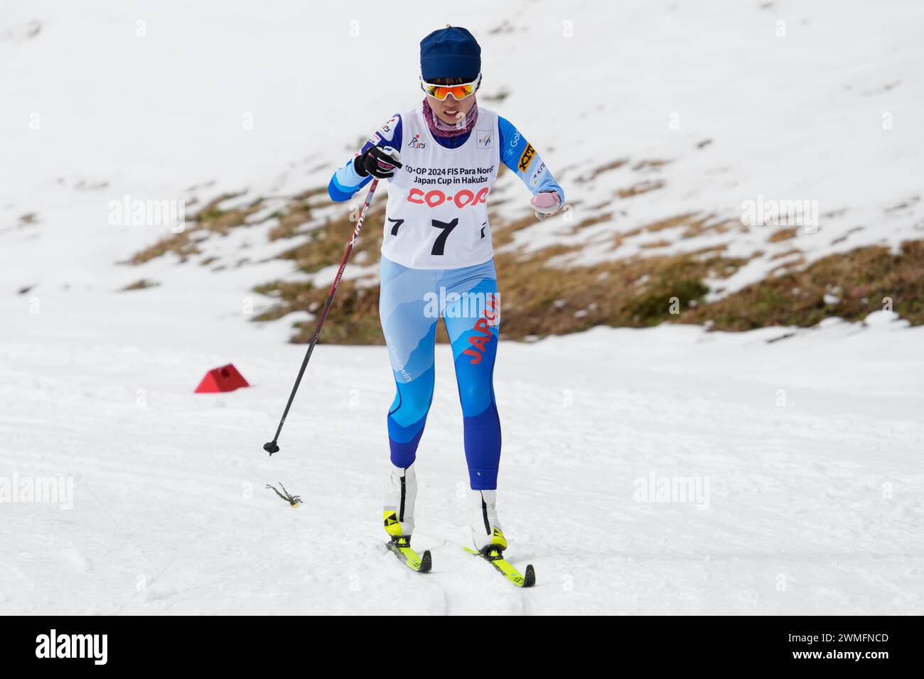 Hakuba Japan. 24th Feb, 2024. Mika Iwamoto (JPN), FEBRUARY 24, 2024