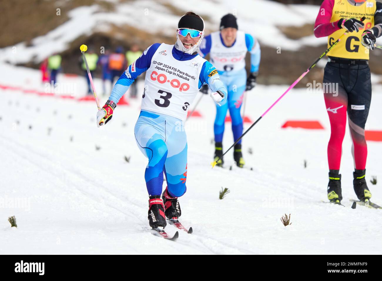 Hakuba Japan. 24th Feb, 2024. Keiichi Sato (JPN), FEBRUARY 24, 2024