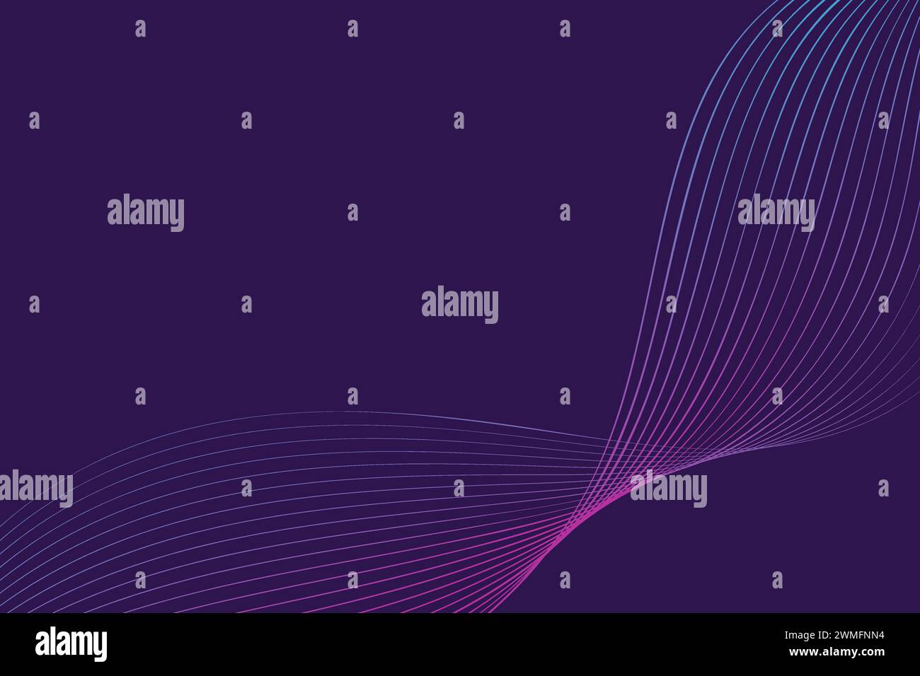 A purple abstract background is filled with dynamic lines in various ...