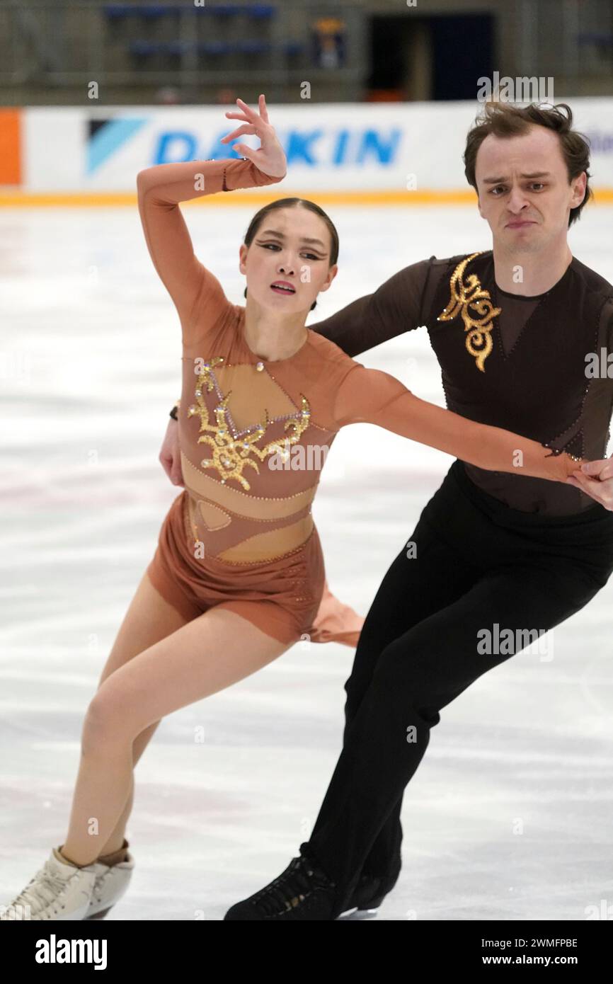 Emma KIVIOJA / Erik PELLNOR (KAZ) in Senior Free Dance during Challenge