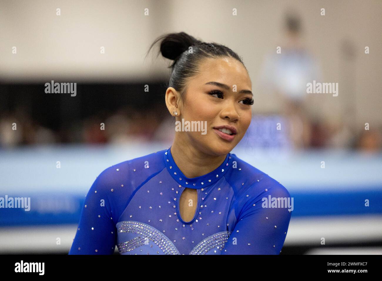 February 24, 2024 Olympic gold medalist Suni Lee during the 2024 Winter Cup senior women