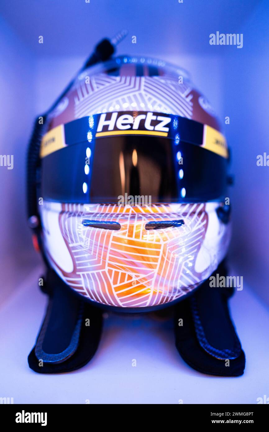 BUTTON Jenson (gbr), Hertz Team Jota, Porsche 963, helmet, casque ...