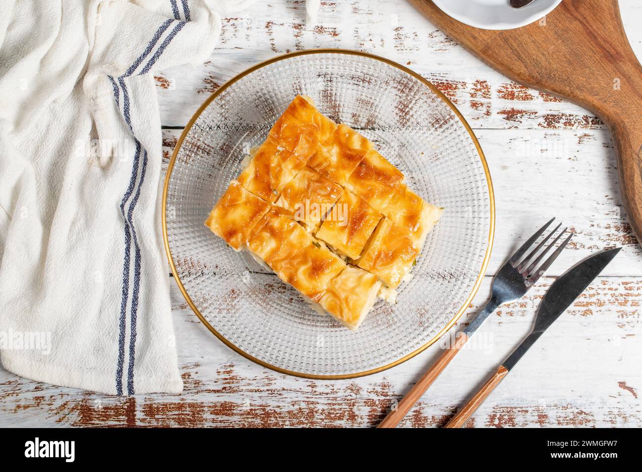 Moda Mom’s Classic Spiral Börek with White Cheese - 40 Pies