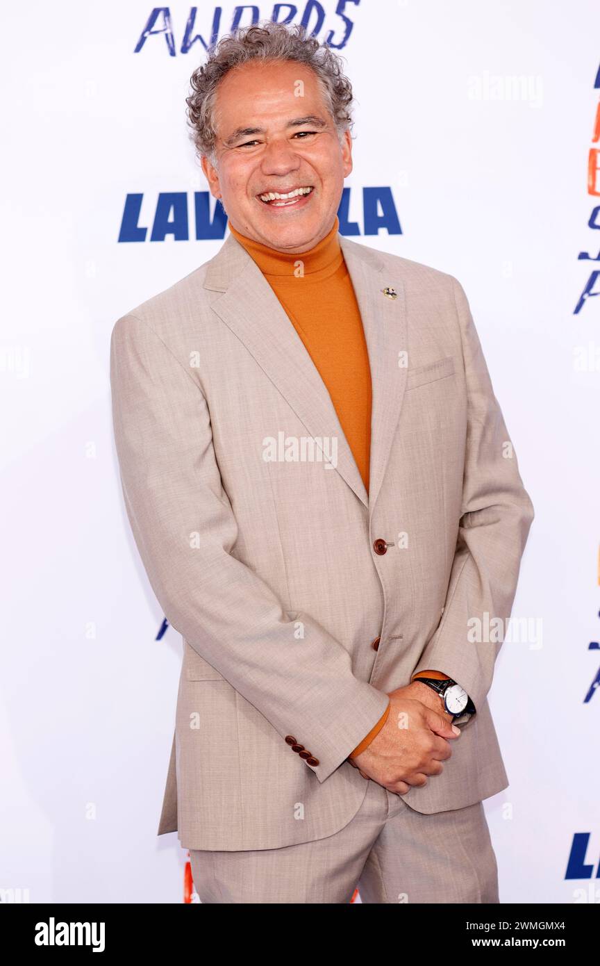 John Ortiz bei der 39. Verleihung der Film Independent Spirit Awards 2024 am Santa Monica Pier. Santa Monica, 25.02.2024 Stock Photo