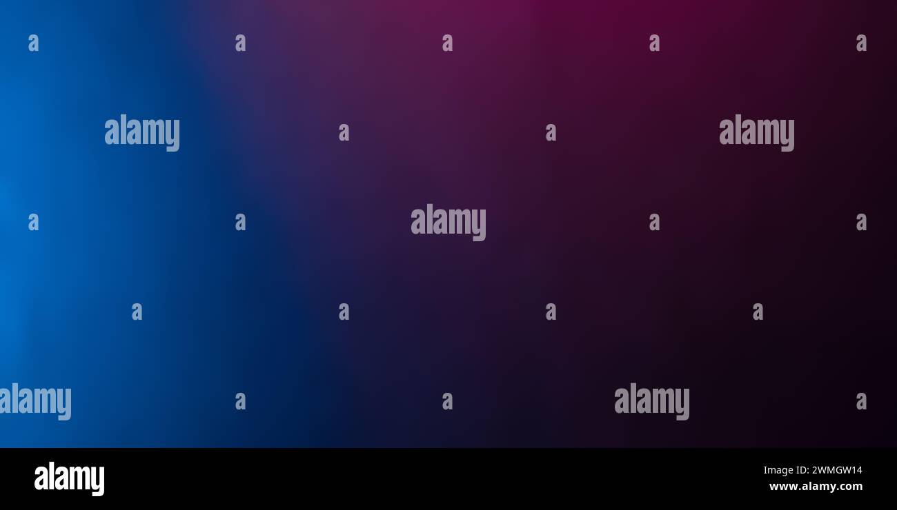 Abstract Purple and Blue Light Leak or Outer Space Background. Bright gradient dynamic background Stock Photo