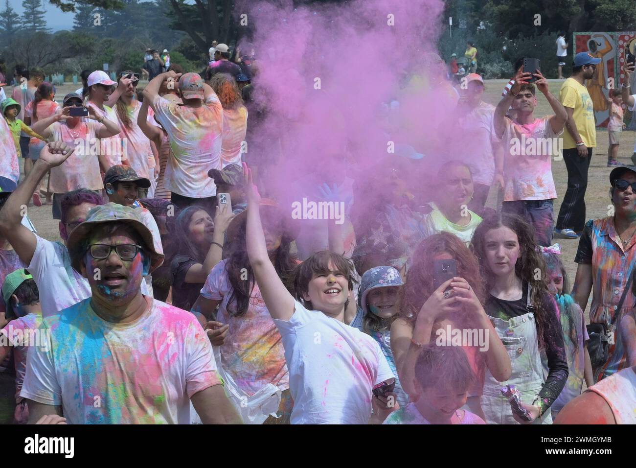 who organizes the holi festival