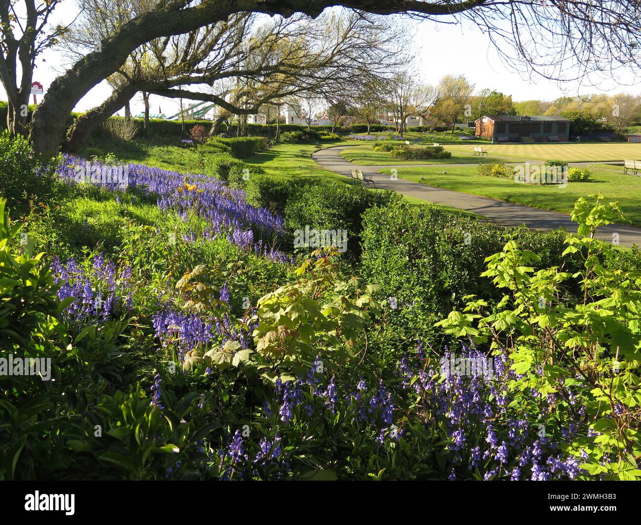 Kings Gardens Southport UK Stock Photo Alamy