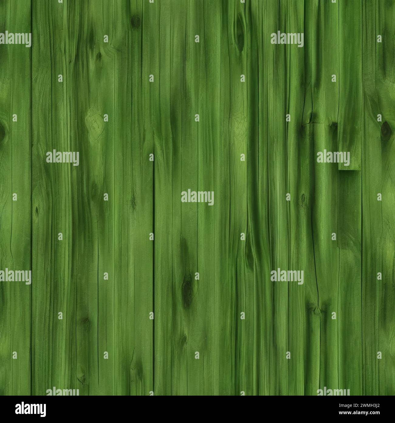Green wood background Stock Photo