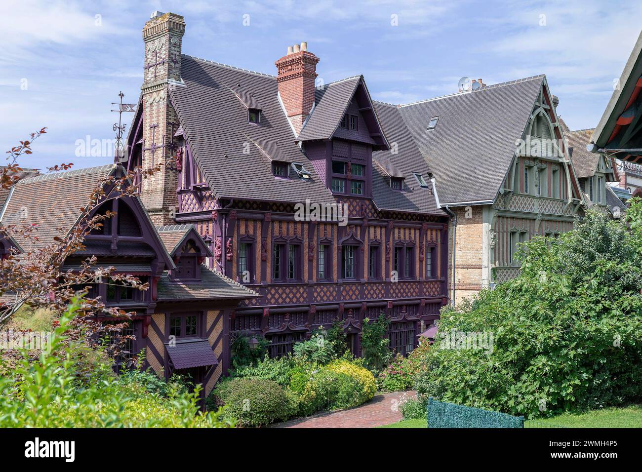 Trouville-sur-Mer, France - The Seaside Villas built between 1860 and ...