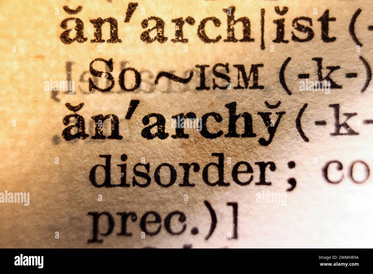 Anarchy Word Culture rebellion underground hi-res stock photography and images - Alamy