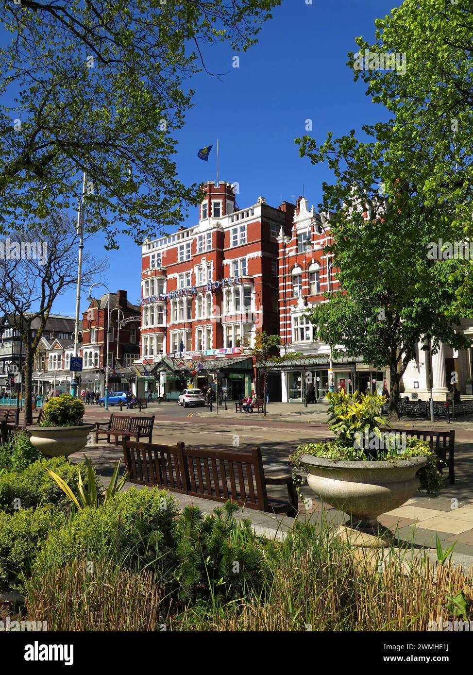 Scarisbrick hotel Southport UK Stock Photo Alamy