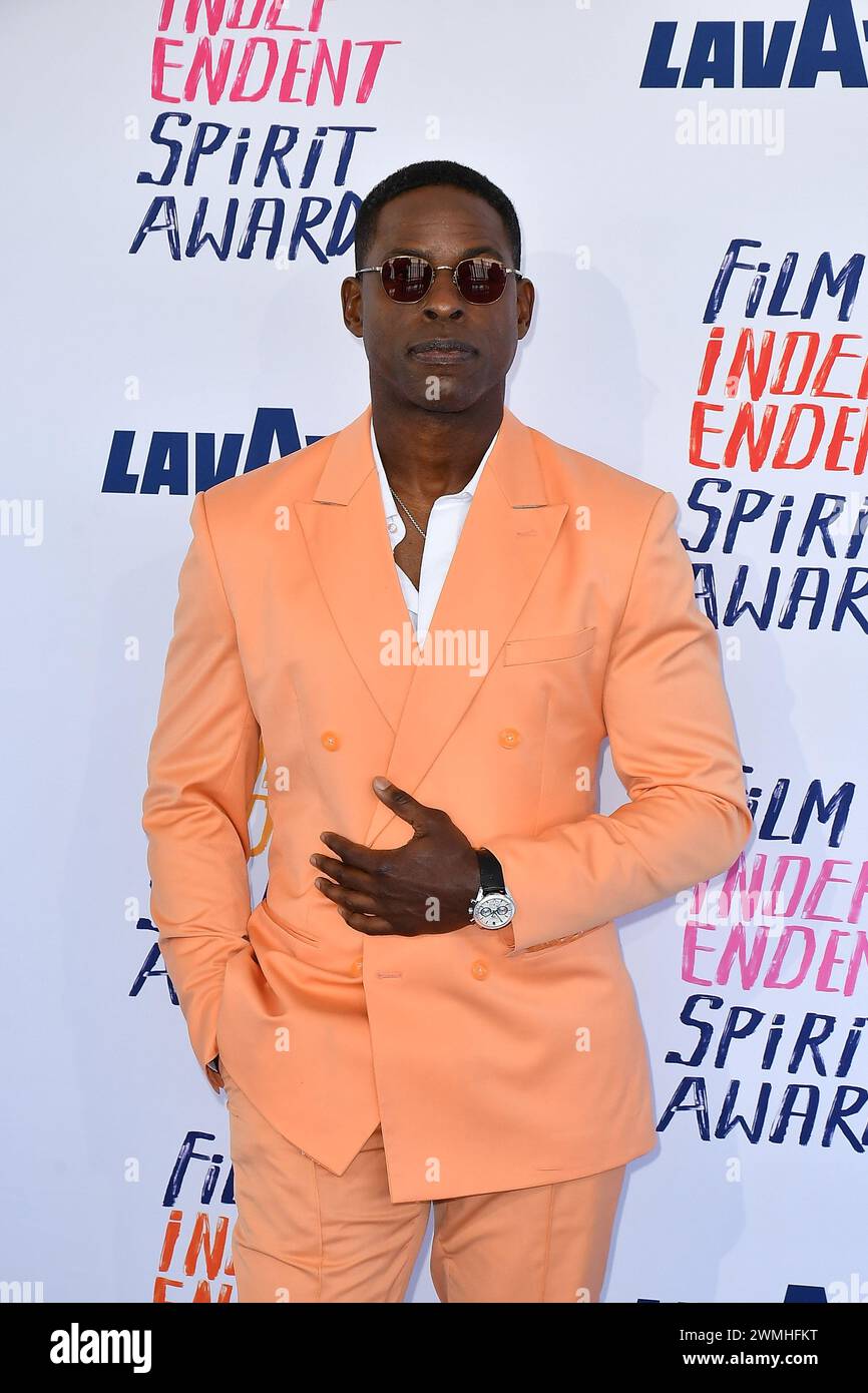 Sterling K. Brown attends the 2024 Film Independent Spirit Awards on