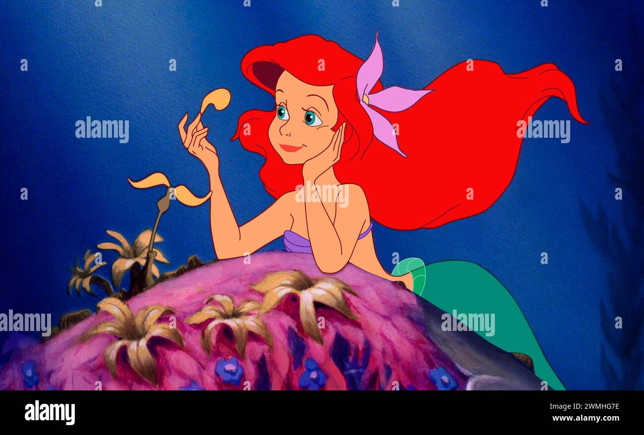 The Little Mermaid  Ariel Stock Photo