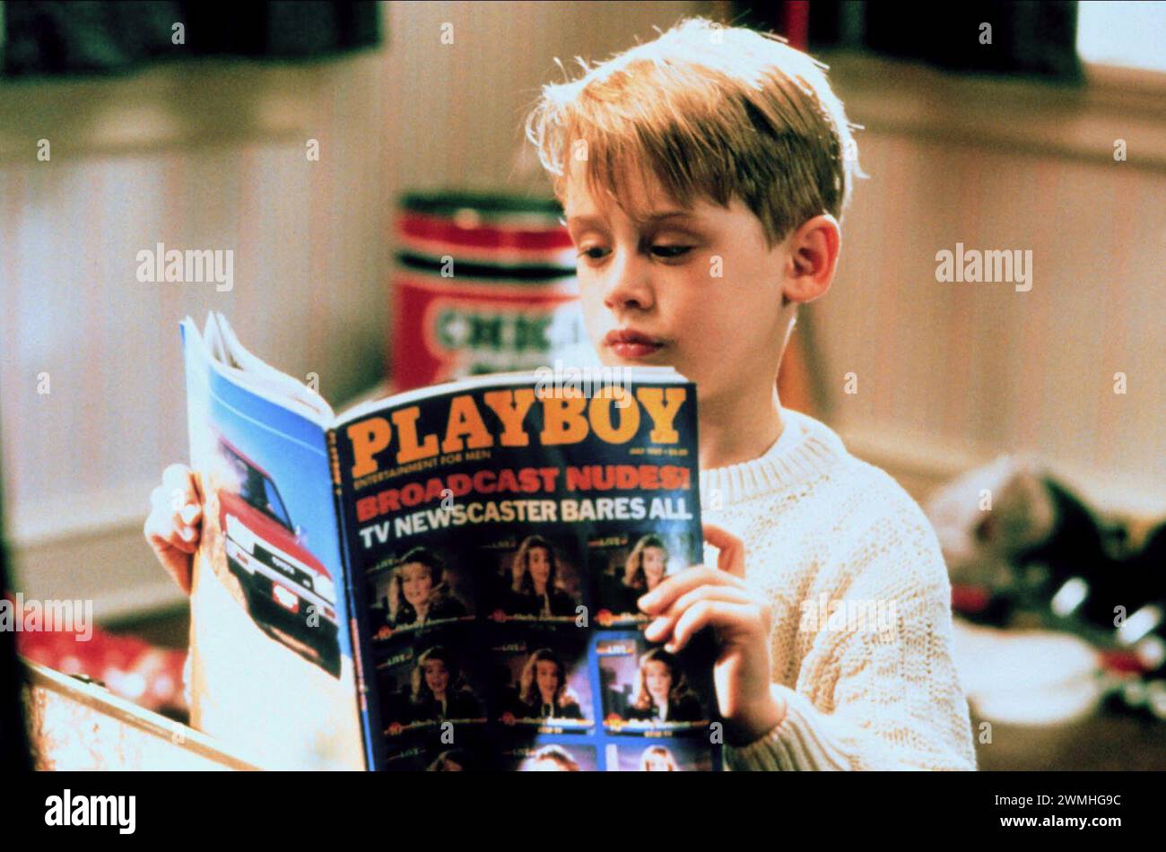 Home Alone 1990  Home Alone Movie Poster Stock Photo