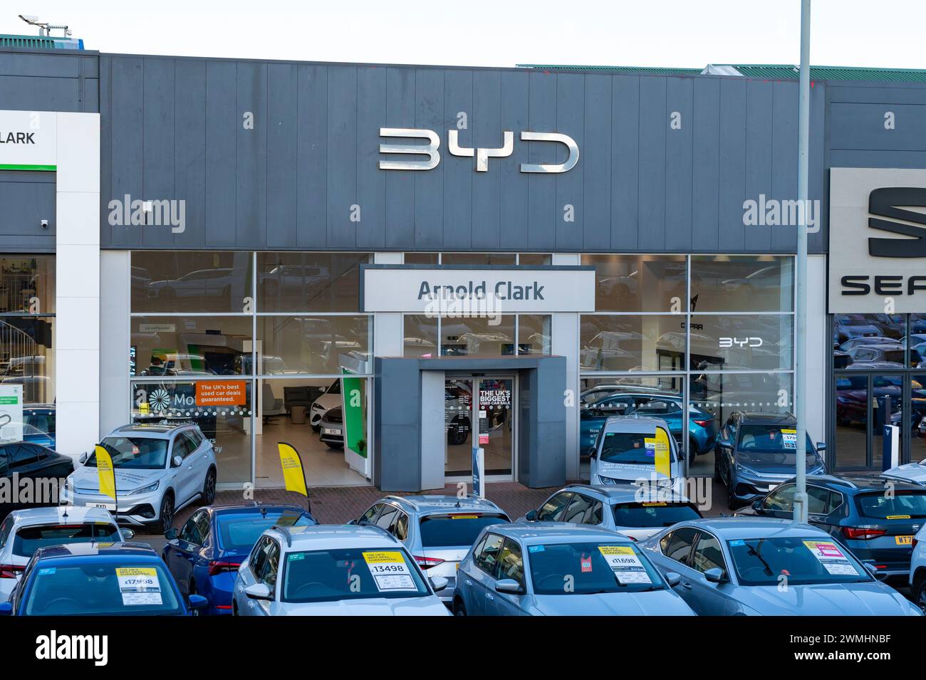 Byd car in uk hires stock photography and images Alamy