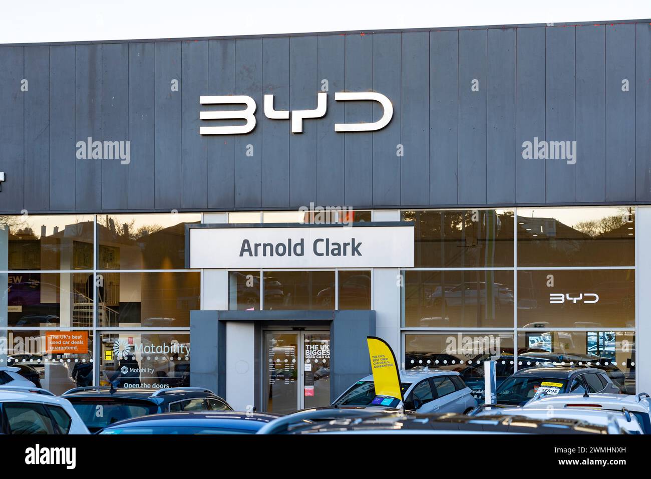 Edinburgh, Scotland, UK. 26th February, 2024. New imported electric